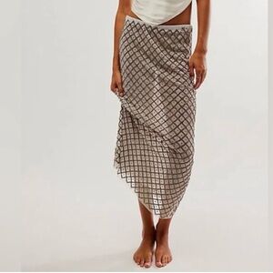 NWOT Free People Siren Half Slip Skirt